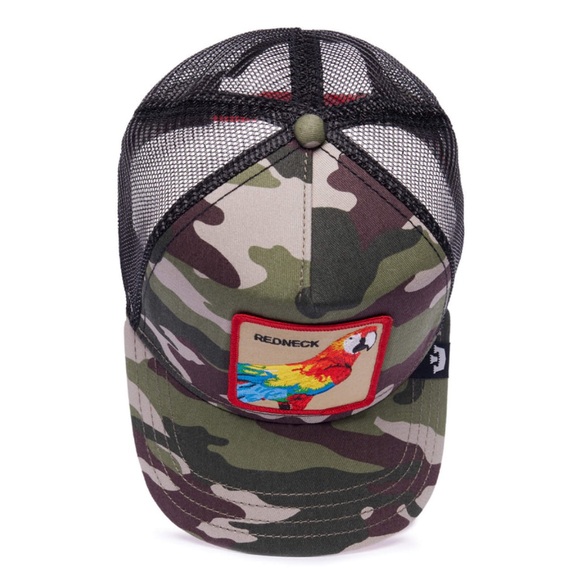 ⭐️NIB Limited Edition Goorin Brothers “Redneck” Parrot Trucker Hat w/ Truck Nuts - Picture 5 of 9
